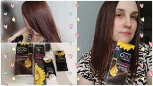 ОТЗЫВ на краску для волос GARNIER OLIA тон 4.15