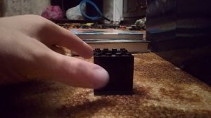 сейф с кнопкой из лего