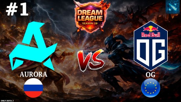 НЕРЕАЛЬНО ЖЕСТКАЯ МАШИНА | Aurora vs OG #1 (BO2) DL S28