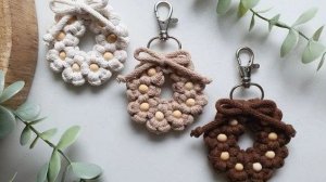 Брелок для сумки/ Макраме/ПОДРОБНЫЙ мастер класс/ ПОДОЙДЕТ ДЛЯ НОВИЧКОВ