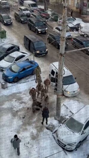 Сотрудник ТЦК избил гражданского в Одессе.