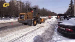 НА УБОРКЕ СНЕГА В ЖЕЛЕЗНОГОРСКЕ ЗАДЕЙСТВОВАНО МАКСИМАЛЬНОЕ ВОЗМОЖНОЕ КОЛИЧЕСТВО ПЕРСОНАЛА И ТЕХНИКИ