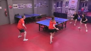 ФИНАЛ! Минин/Шамахова (1288) - Сергеев/Ланцетова (1149) 08.02 Парный МИКСТ настольный теннис