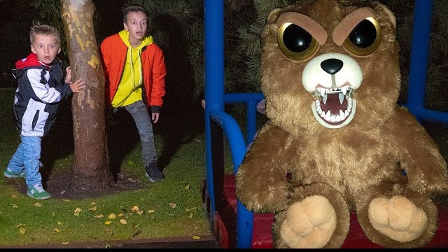 Зачем ПРИНЕСЛИ МЕДВЕДЯ Домой! СЛЕДИМ за НИМ! смотреть онлайн