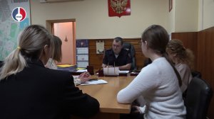 В здании УВД прошла пресс-конференция с участием начальника полиции города Новоуральск