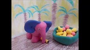 Мультфильм по стихотворению Е. Корюкина «Хоть я маленький слоненок...»