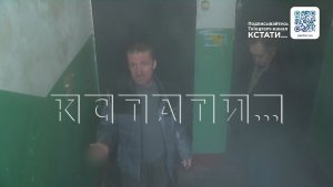 Восточный хамам на Сортировке - из-за прорыва трубы в подвале весь подъезд окутан  густым паром