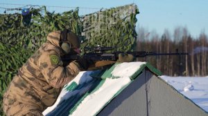 Снайперы из Карелии приняли участие в учебном сборе в Ленинградской области