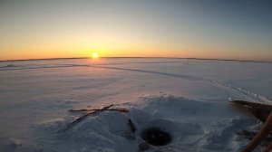 Выезд на рыбалку проверить снасти на Енисее. 66