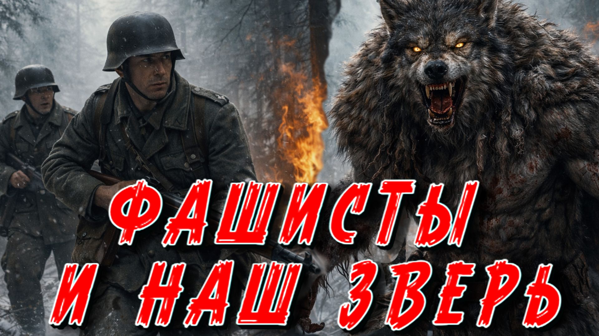 НАШ ОБОРОТЕНЬ ВСТРЕТИЛ ОТРЯД СС ЛЮТУЮЩИЙ В ДЕРЕВНЯХ РОССИИ. ЖУТКАЯ РАСПРАВА НАД ФАШИСТАМИ. смотреть онлайн