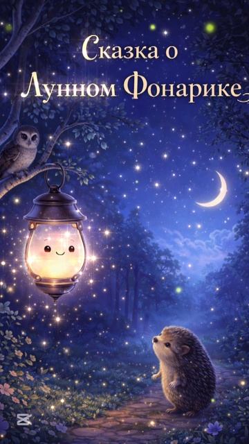 Сказка про маленький Фонарик | Добрая аудиосказка для детей перед сном ✨