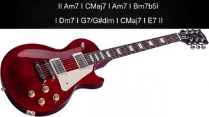 Slow Guitar Backing Track in Am