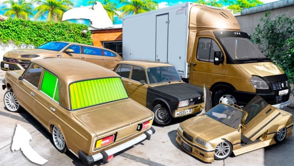 Угнал кучу золотых чит тачек у мажора в GTA 5! Битва воров в ГТА 5 Онлайн!