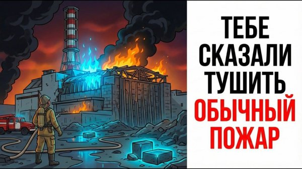 Ты — ПОЖАРНЫЙ ЧЕРНОБЫЛЯ (И ТЕБЕ СКАЗАЛИ ТУШИТЬ ОБЫЧНЫЙ ПОЖАР)