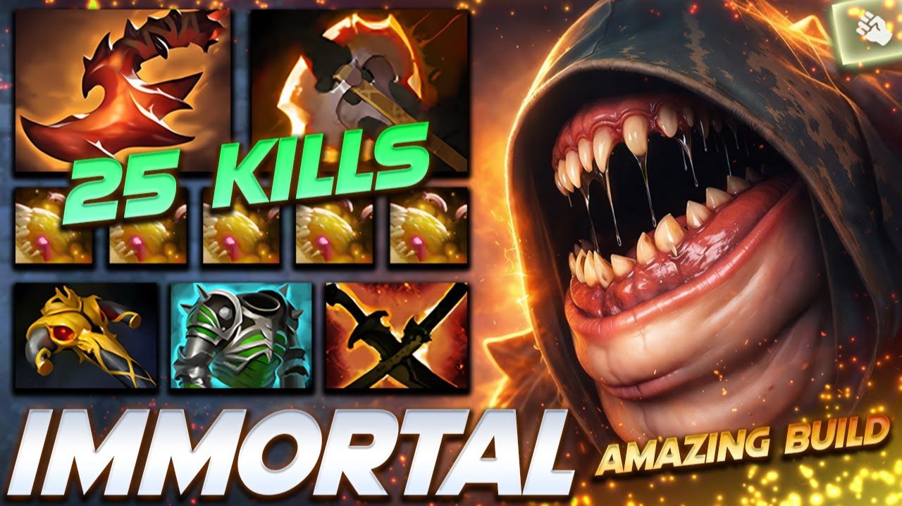 Pudge Immortal Hook Master — профессиональный геймплей в Dota 2 [Смотри и учись] смотреть онлайн