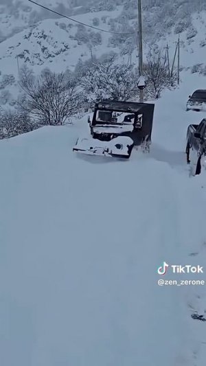 თოვლი მოსულა #საქართველო #offroad.mp4