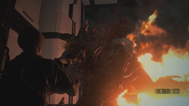 RESIDENT EVIL 2 Remake Лаборатория Босс  Супертиран Леон Эксперимент Финал #8