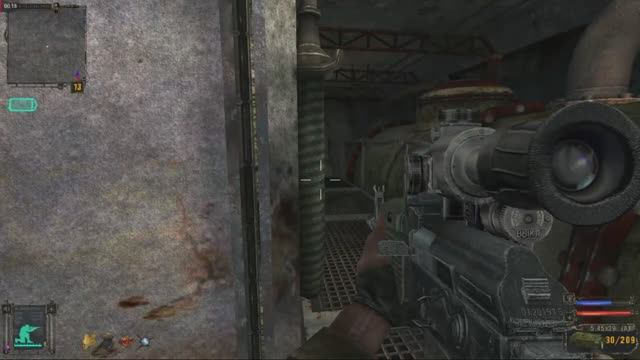 Стслкер  Тень Чернобыля (Миссия 28-Выбраться из бункера Часть первая)