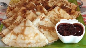 "Блинчики творожные".