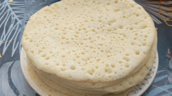 Марокканские блинчики "1000дырочек" на Масленицу. Очень вкусные!