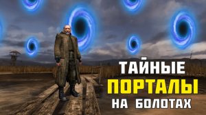 Тайные порталы на болотах в Сталкере Чистое небо