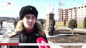 В Суворовском училище открыли бюст героя России Александра Отраковского