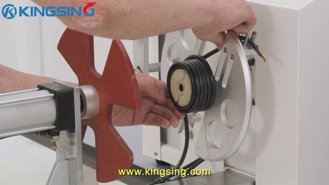 Станок для сматывания и фиксации провода KS-350 смотреть онлайн