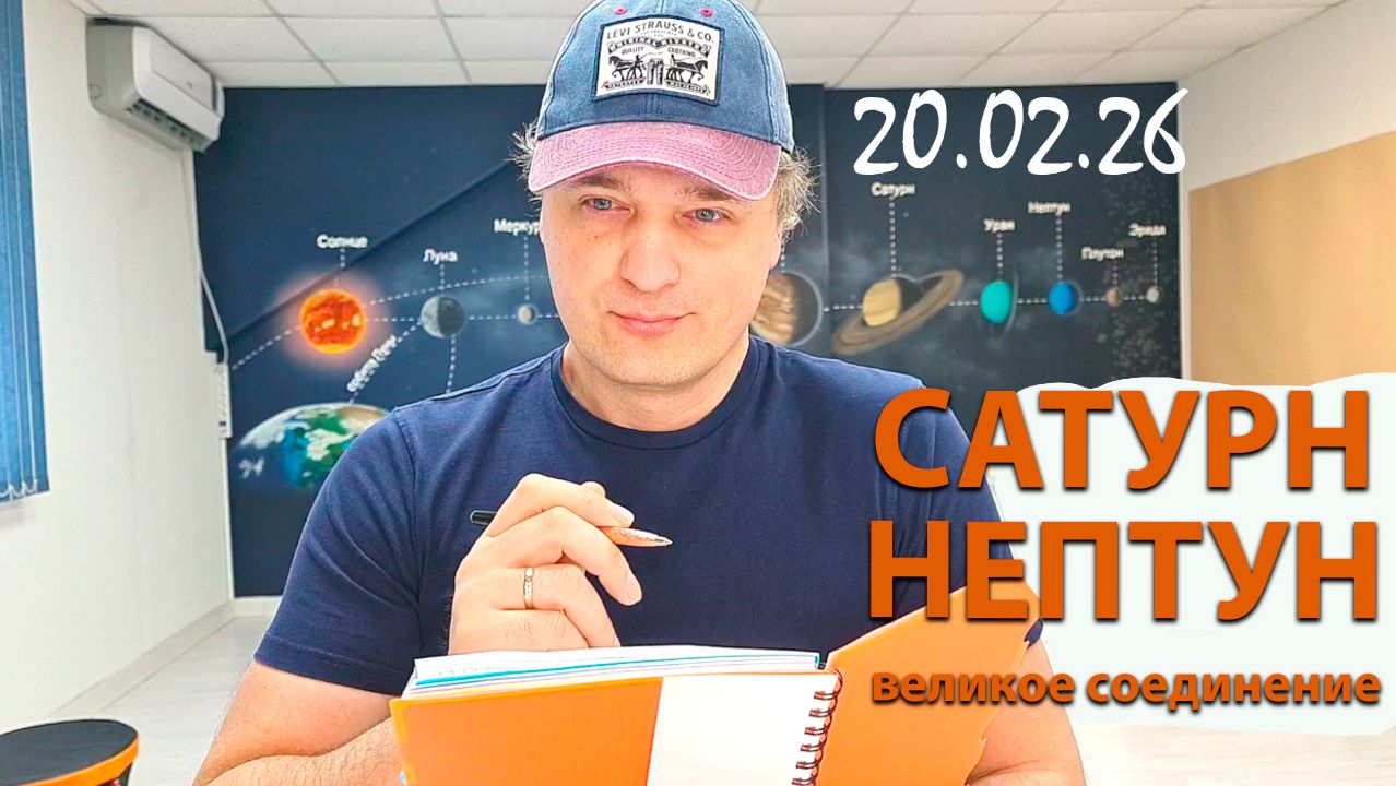 Соединение Сатурна с Нептуном. Подготовительный этап. 20.02.26 смотреть онлайн
