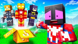 ✅ Битва Лакиблоков СУПЕРГЕРОЕВ С Ютуберами в Майнкрафт!