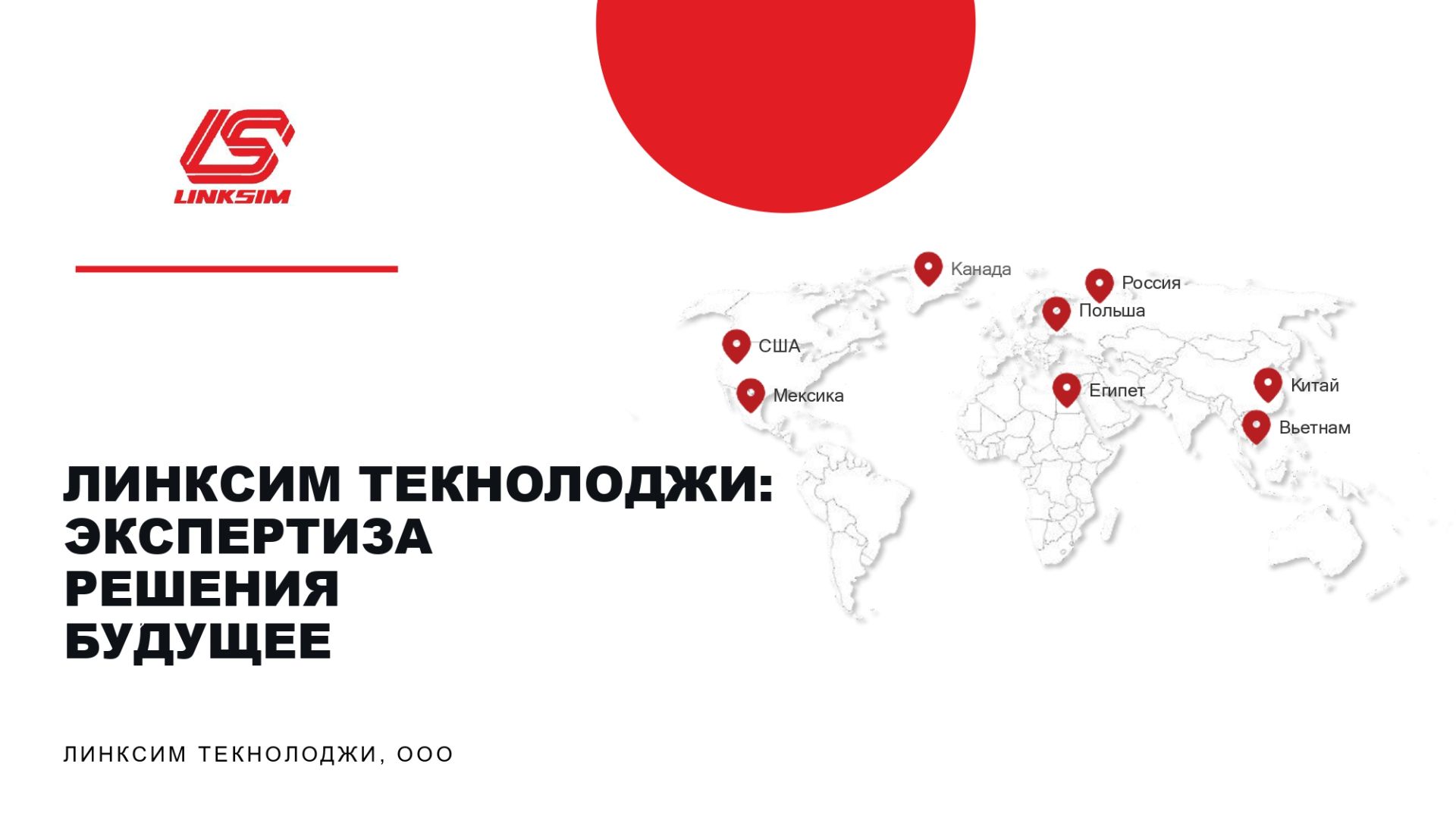 Линксим Текнолоджи. Экспертиза. Решения. Будущее