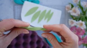 Альстромерия из полимерной глины