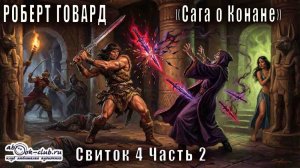 Роберт Ирвин Говард "Сага о Конане" (свиток 4) "Конан-разрушитель" рассказ"Кинжалы Джезма" (часть 2)