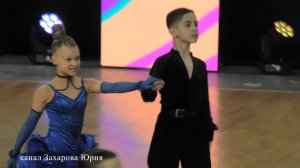 Ананьев Александр и Чуракова Вера ча-ча-ча Латина  19 января 2025 Новосибирск