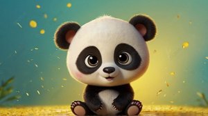 Малышка панда