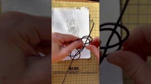 Мастер-класс "Интересный узел из ротанга"