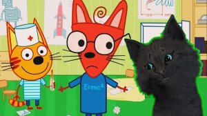 Три Кота делаем прививки Шурупу от кошачьего гриппа С ГОВОРЯЩИМ СУПЕР КОТОМ (ТРИ КОТА) android #211