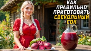 Как правильно приготовить свекольный сок