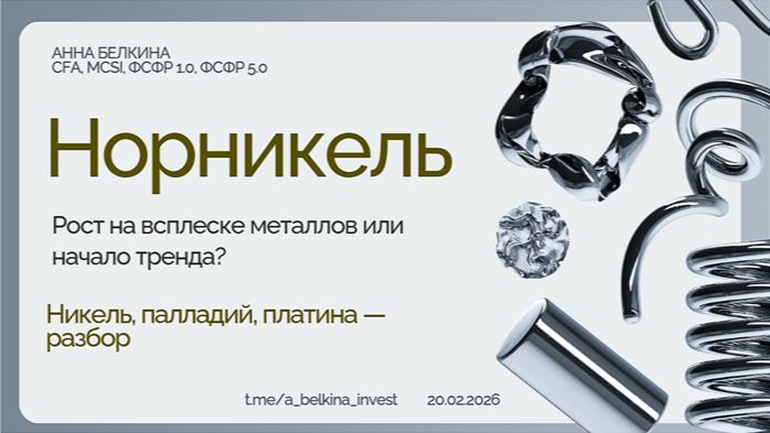 Норникель готов к росту? Разбираем никель палладий и платину PALLADIUM XPTUSD NICKEL GMKN