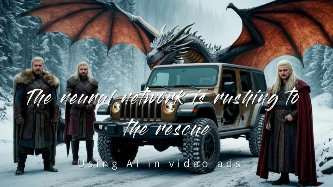 Нейросеть спешит на помощь./Using AI in video ads смотреть онлайн