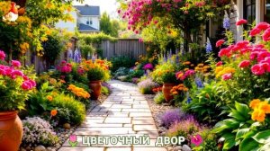 Цветы на участке и во дворе как красиво посадить фото идеи для вдохновения (250)