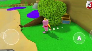 показываю наклейки и сундуки в черепашем граде