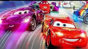 МУЛЬТИКИ ПРО МАШИНКИ 🚗  МОЛНИЯ МАКВИН И ШТОРМ НА СВЕРХБЫСТРОЙ ТРАССЕ С ГОРКАМИ И БАССЕЙНОМ