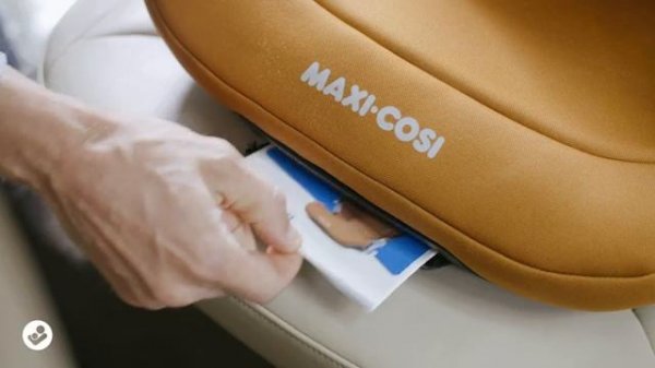 Maxi-Cosi l Kore Pro i-Size car seat l How to install with the car seat belt