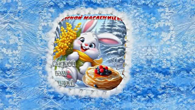 С Масленицей!!! Поздравление с Масленицей! Угощение блинами 19!!! смотреть онлайн