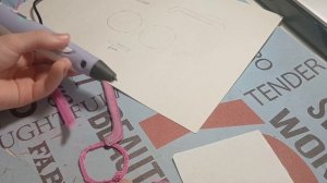 Как сделать очки из 3D ручки.