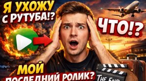 Я УХОЖУ С РУТУБА!? ЧТО!? МОЙ ПОСЛЕДНИЙ РОЛИК? ЭТО КОНЕЦ!?