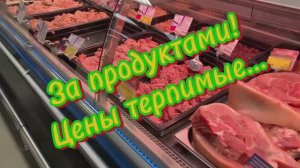 Покупаем продукты! Цены терпимые…