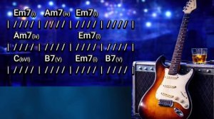 Slow Guitar Backing Track in Em