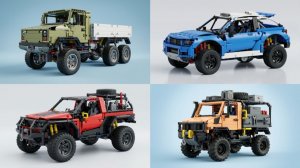 Лего Technic самоделки от ИИ: короткий обзор 4 придуманных моделей