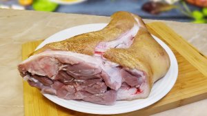 Знаменитая закуска, Свиная Рулька по-Баварски !! просто и вкусно !!